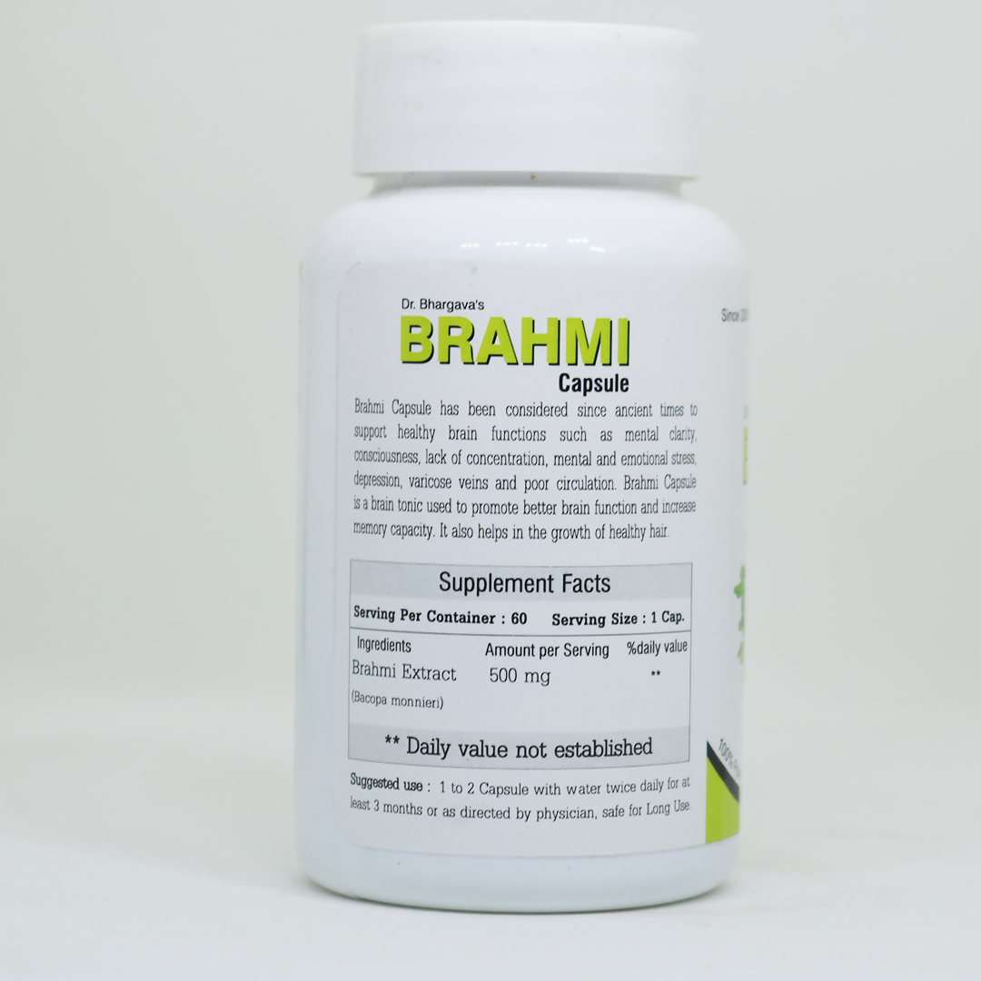 Dr.Bhargav's Brahmi Capsules