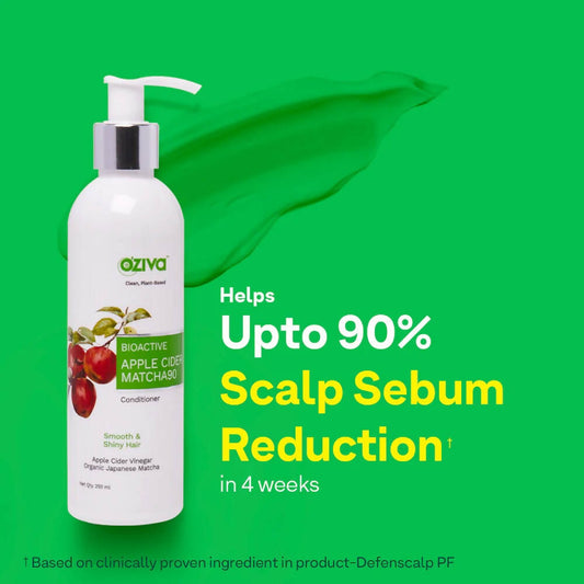 Buy OZiva Bioactive Apple Cider Vinegar Matcha90 Conditioner from DrMediCart, Ship from India to USA
