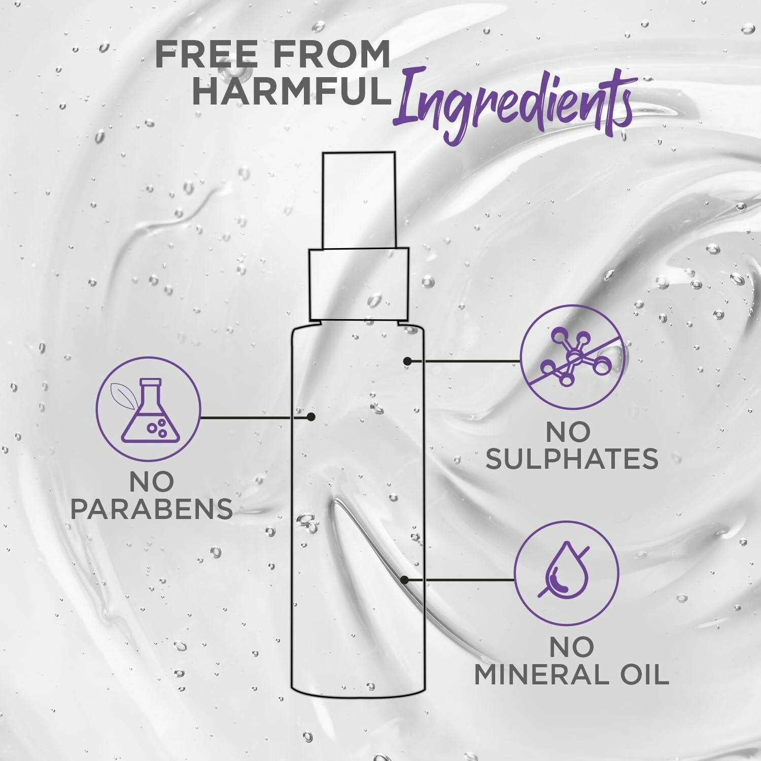 Livon Professional Hydrating Serum With Keratin, Hyaluronic & Olive Oil