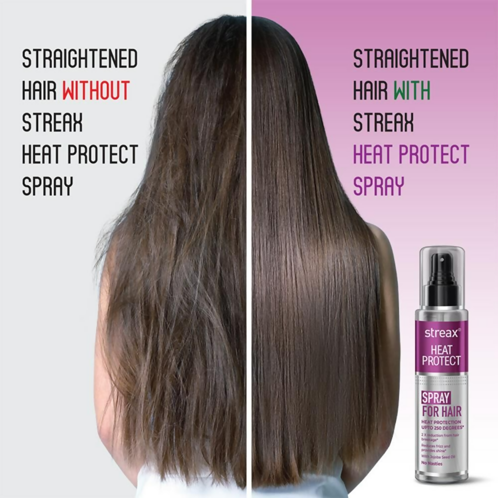 Streax Heat Protect Spray For Hair Styling For Men & Women Hair Spray