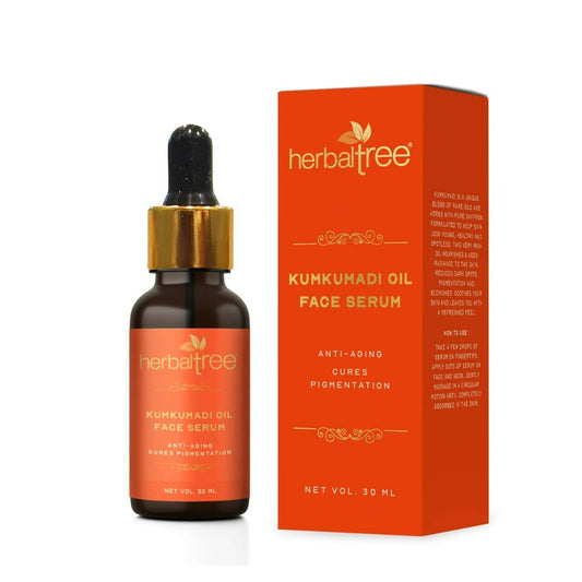 Buy Herbal Tree Kumkumadi Oil Face Serum from DrMediCart, Ship from India to USA