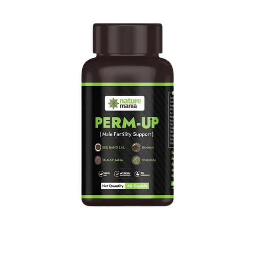 Buy Nature Mania Perm-Up Capsules (Male Sperm Count Booster) from DrMediCart, Ship from India to USA