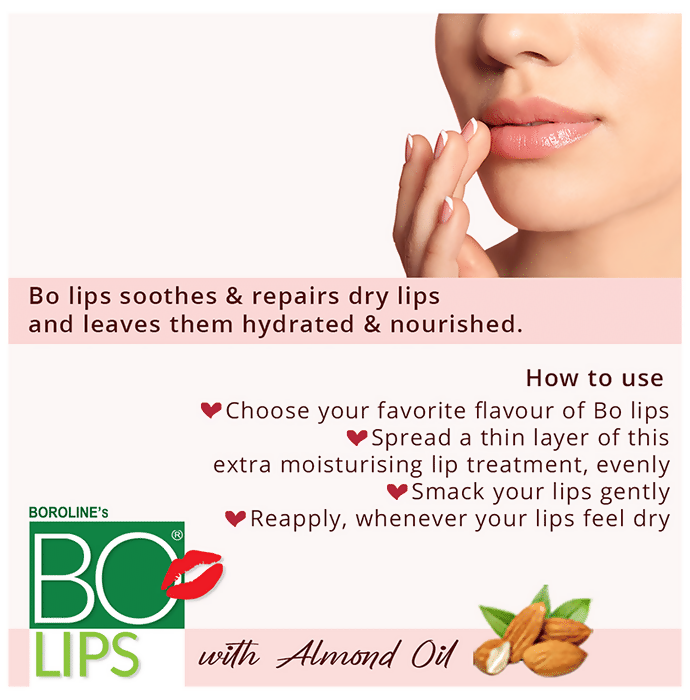 Boroline BO LIPS Smoochy Lip Balm - Chocolate - DrMediCart