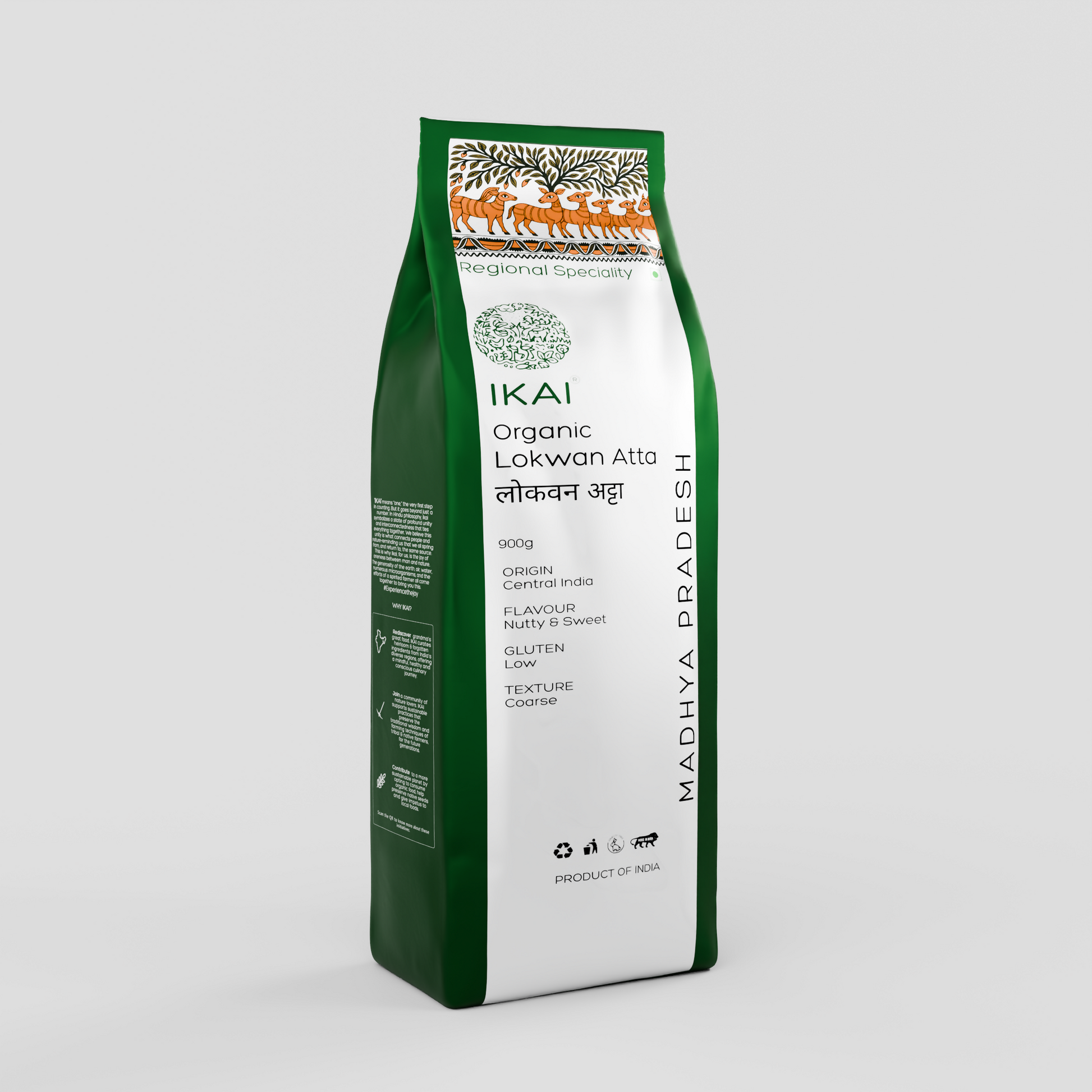 IKAI Organic Lokwan Atta