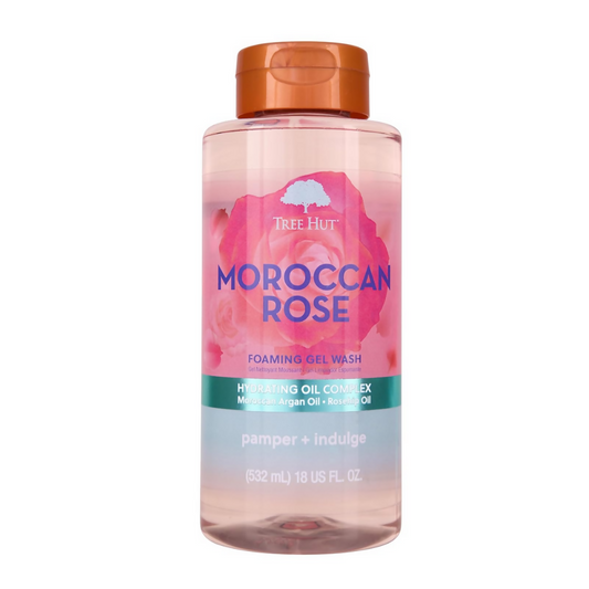 Tree Hut Moroccan Rose Nourishing & Moisturizing Foaming Gel Wash