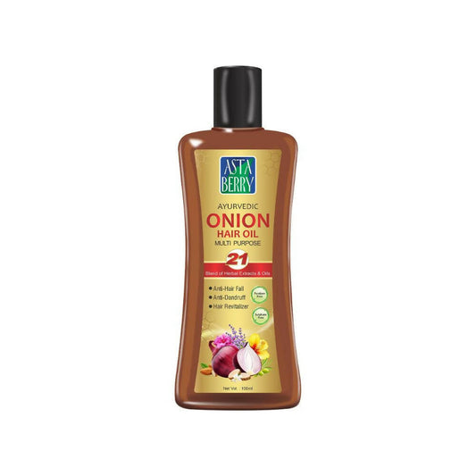 Buy Astaberry Ayurvedic Onion Hair Oil from DrMediCart, Ship from India to USA