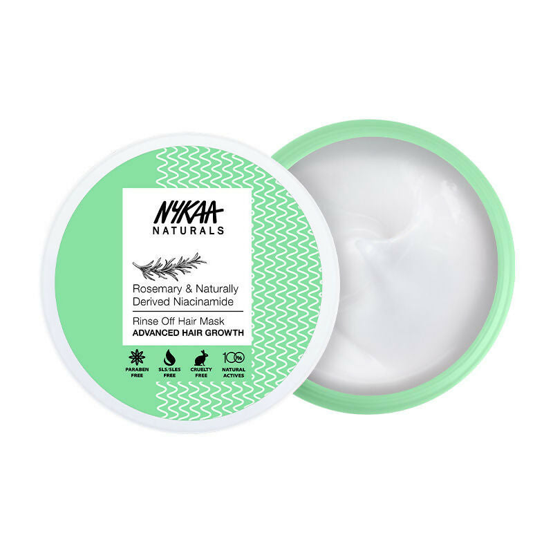 Nykaa Naturals Advanced Hair Growth Hair Mask With Rosemary & Naturally Derived Niacinamide