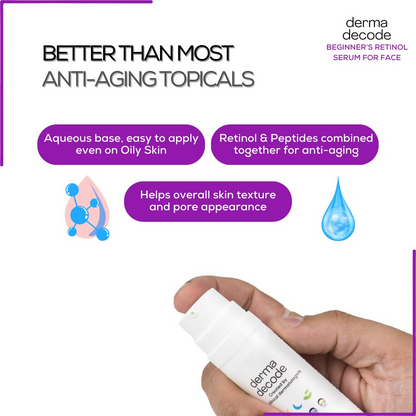 Derma Decode Beginners Retinol Face Serum