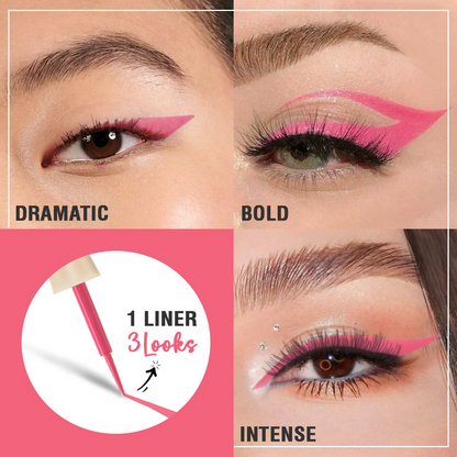 Glamveda Super Matte Liquid Intense Eyeliner - Pink