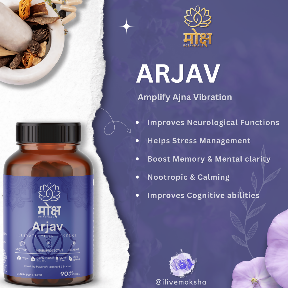 Moksha Botanicals Arjav Capsules