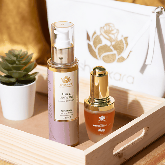 Shankara by Sri Sri Tattva Night Ritual for Skin & Hair Kit Combo
