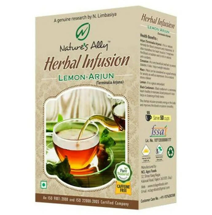 ‎Natures Ally Lemon-Arjun Herbal Infusion