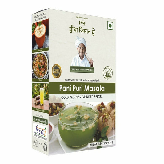 Gir Sidha Kisan Se Natural Pani Puri Masala