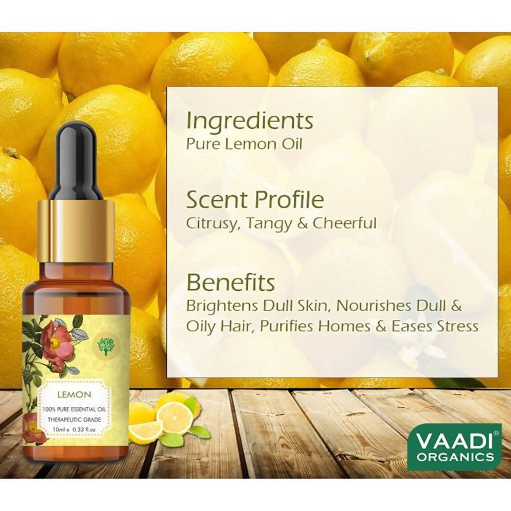 Vaadi Herbals Lemon Oil Therapeutic Grade - Drmedicart