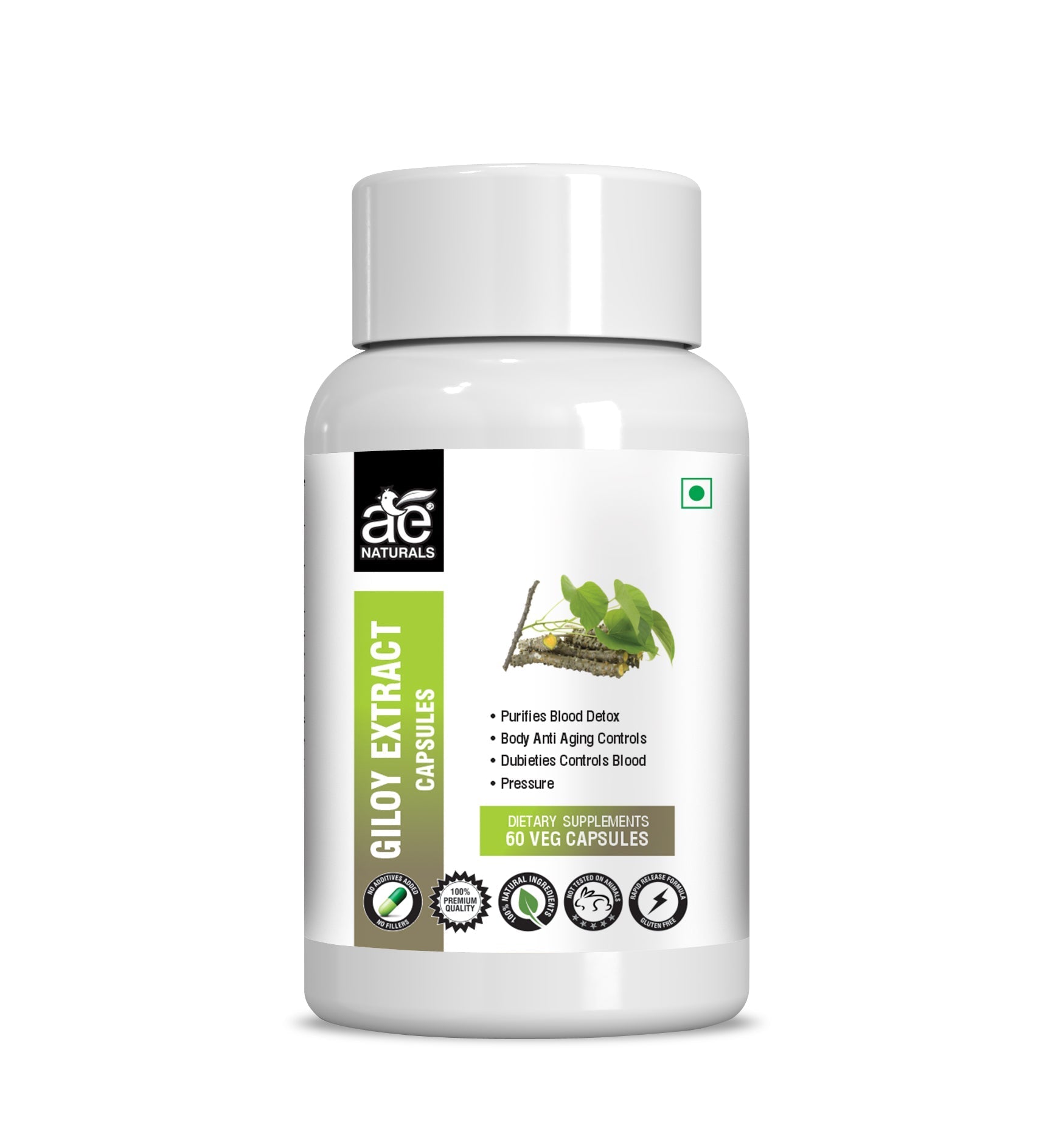 Buy Ae Naturals Giloy Extract Capsules from DrMediCart, Ship from India to USA