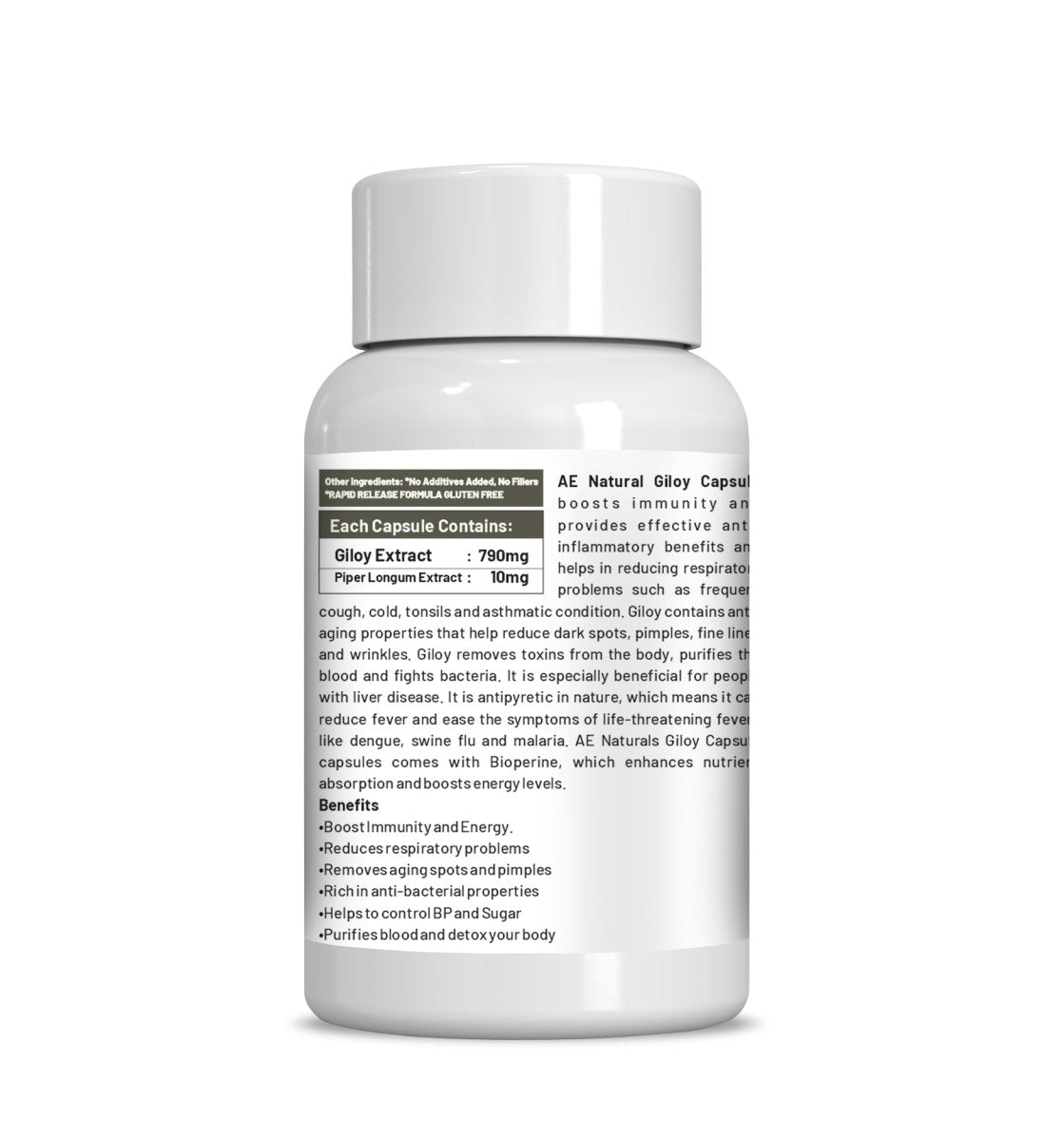 Ae Naturals Giloy Extract Capsules