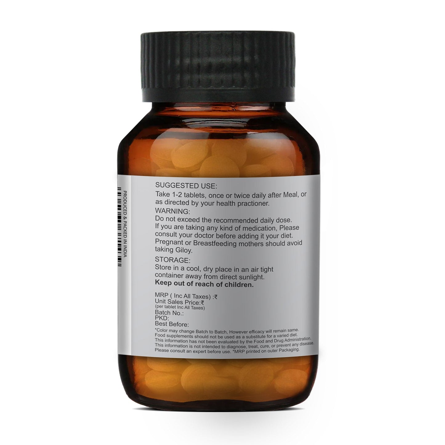 Merlion Naturals Giloy 500mg Tablets