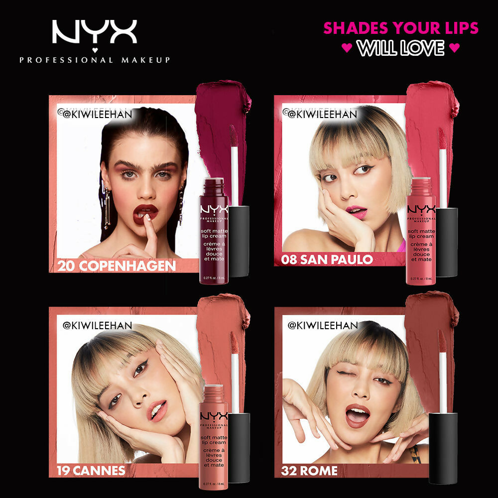 NYX Professional Makeup Soft Matte Lip Cream - Budapest