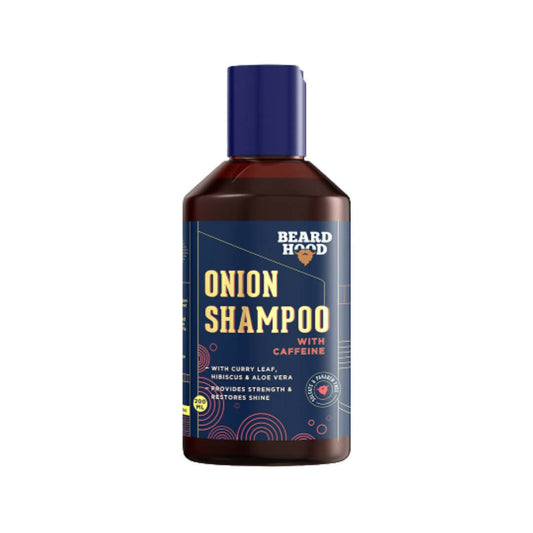 Buy Beardhood Onion Shampoo With Caffeine from DrMediCart, Ship from India to USA