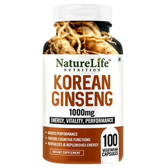 Nature Life Nutrition Korean Ginseng Capsules