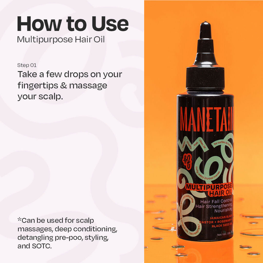 Manetain Multipurpose Hair Oil