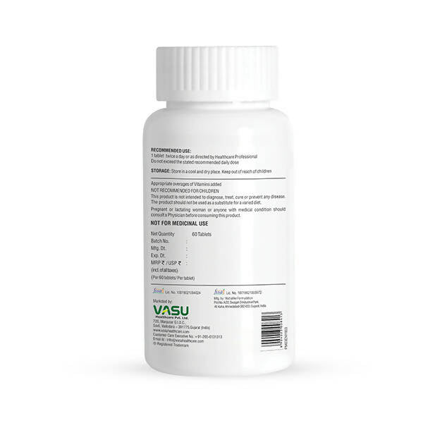 Vasu Healthcare Nutra PCOS Supplement Tablets - Drmedicart