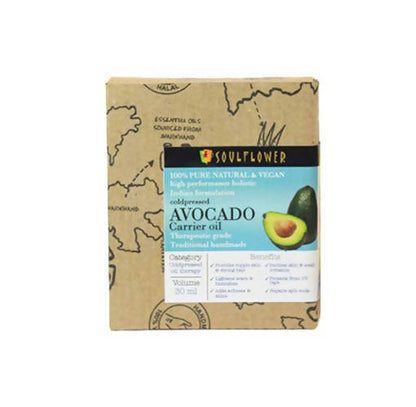 Buy Soulflower Cold Pressed Avocado Carrier Oil Pure & Natural from DrMediCart, Ship from India to USA