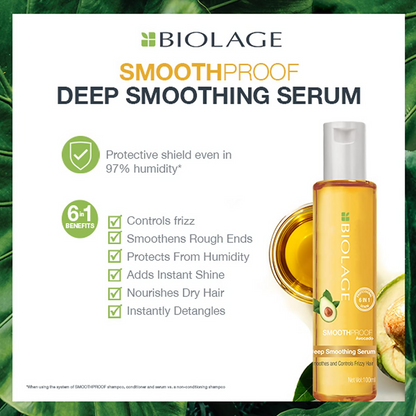 Matrix Biolage Scalppure Anti-Dandruff Shampoo And Smoothproof Serum Combo