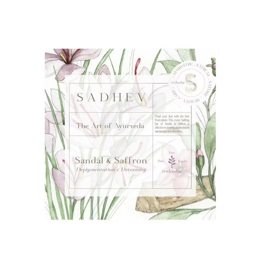 Sadhev Depigmentation Bathing Bar-Sandal & Saffron