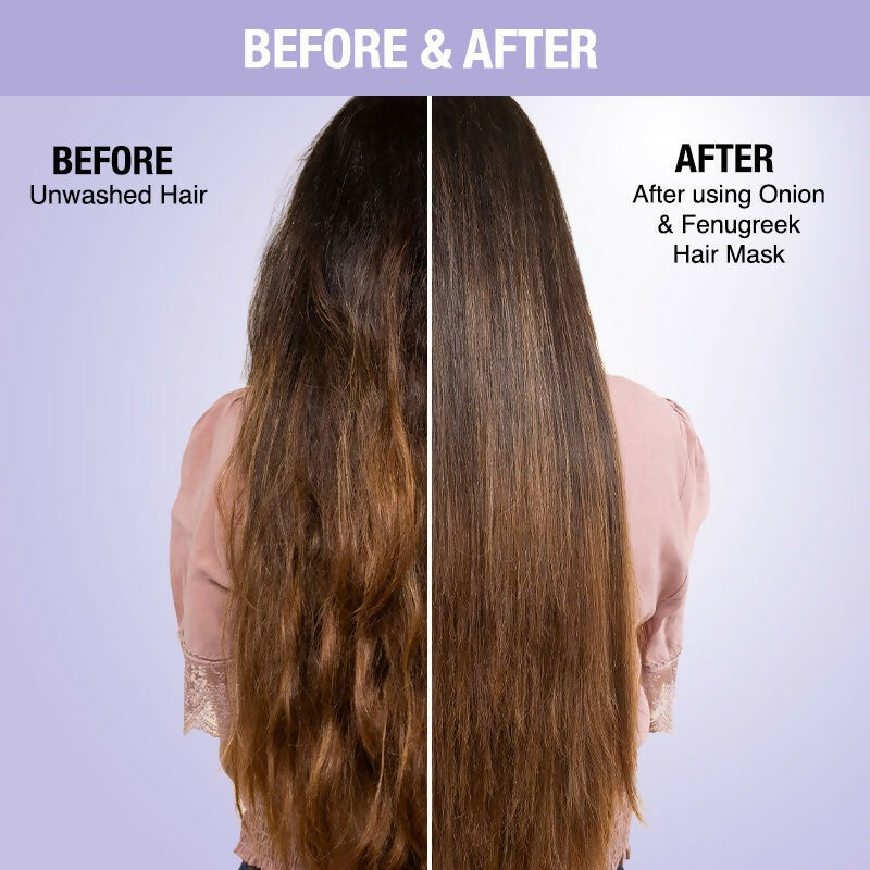 Nykaa Naturals Anti-Hair Fall Sulphate-Free Hair Mask With Onion & Fenugreek - Drmedicart