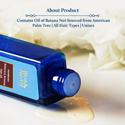 Blue Nectar Batana Hair Oil For Fuller & Thicker Hair