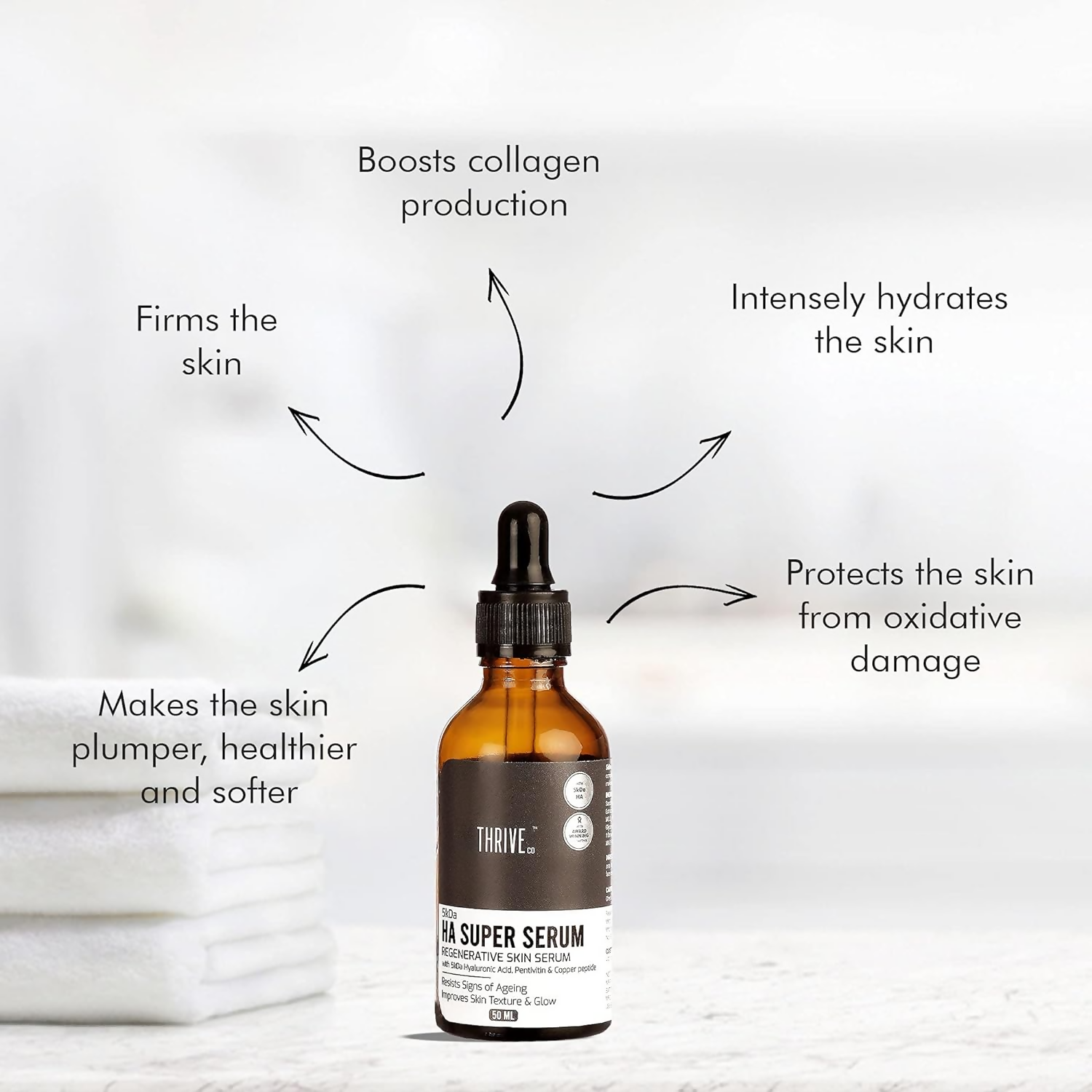 ThriveCo 5Kda Hyaluronic Acid Super Skin Serum - Drmedicart