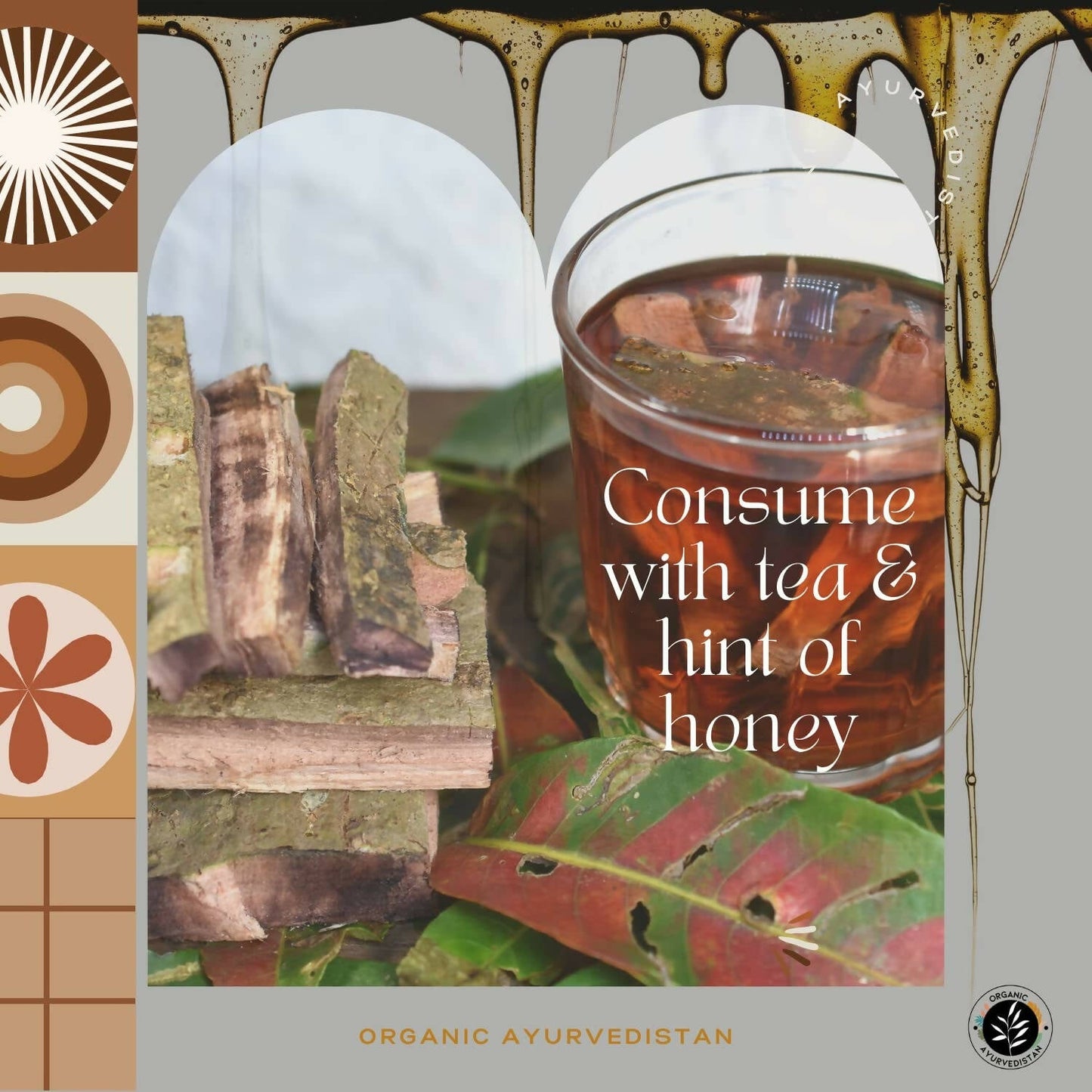 Organic Ayurvedistan Arjun Chaal Powder
