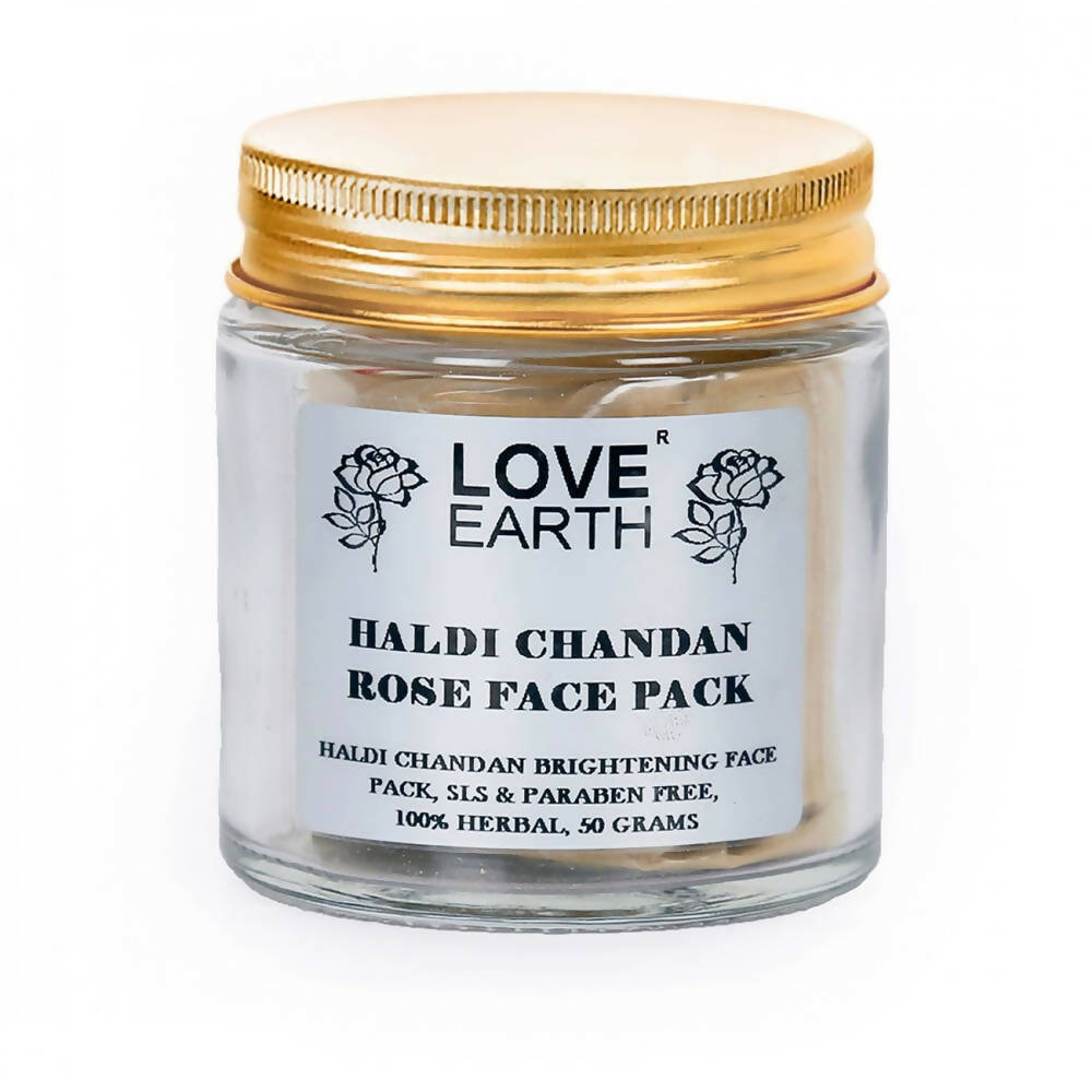 Buy Love Earth Haldi Chandan Rose Face Pack from DrMediCart, Ship from India to USA