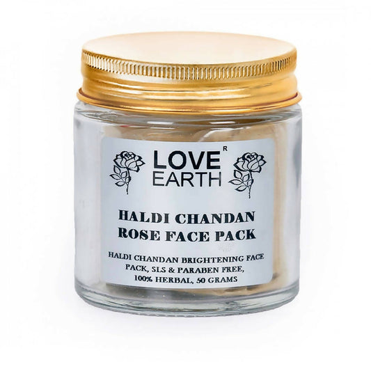 Buy Love Earth Haldi Chandan Rose Face Pack from DrMediCart, Ship from India to USA