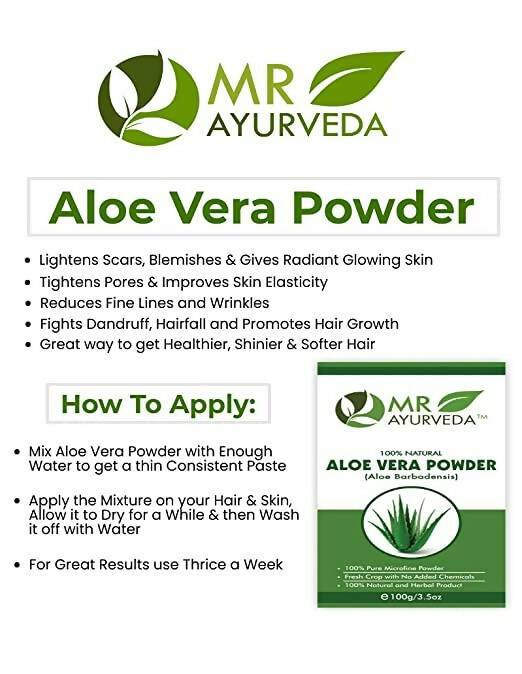 MR Ayurveda Aloe Vera Powder