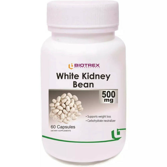 Buy Biotrex White Kidney Bean Extract 500mg Capsules from DrMediCart, Ship from India to USA