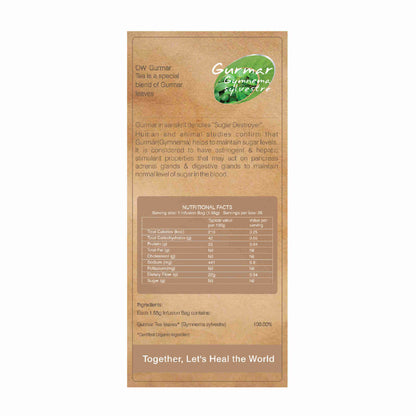 Organic Wellness Gurmaar Gymnema Sylvestre Teabags