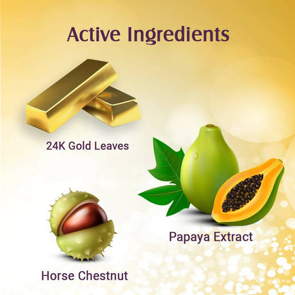 Lotus Herbals Radiant Gold Cellular Glow Facial Kit For All Skin Types