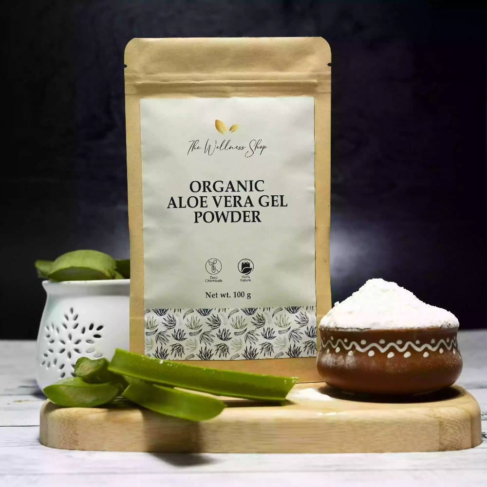 The Wellness Shop Organic Aloe Vera Gel Powder - Drmedicart