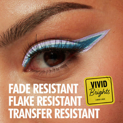 NYX Professional Makeup Vivid Bright Liquid Eyeliner - Cobalt Crush