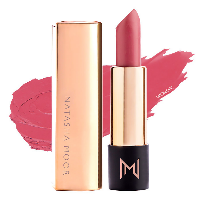 Natasha Moor Silk Suede Lipstick - Wonder