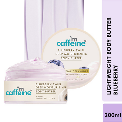 mCaffeine Blueberry Swirl Deep Moisturizing Body Butter