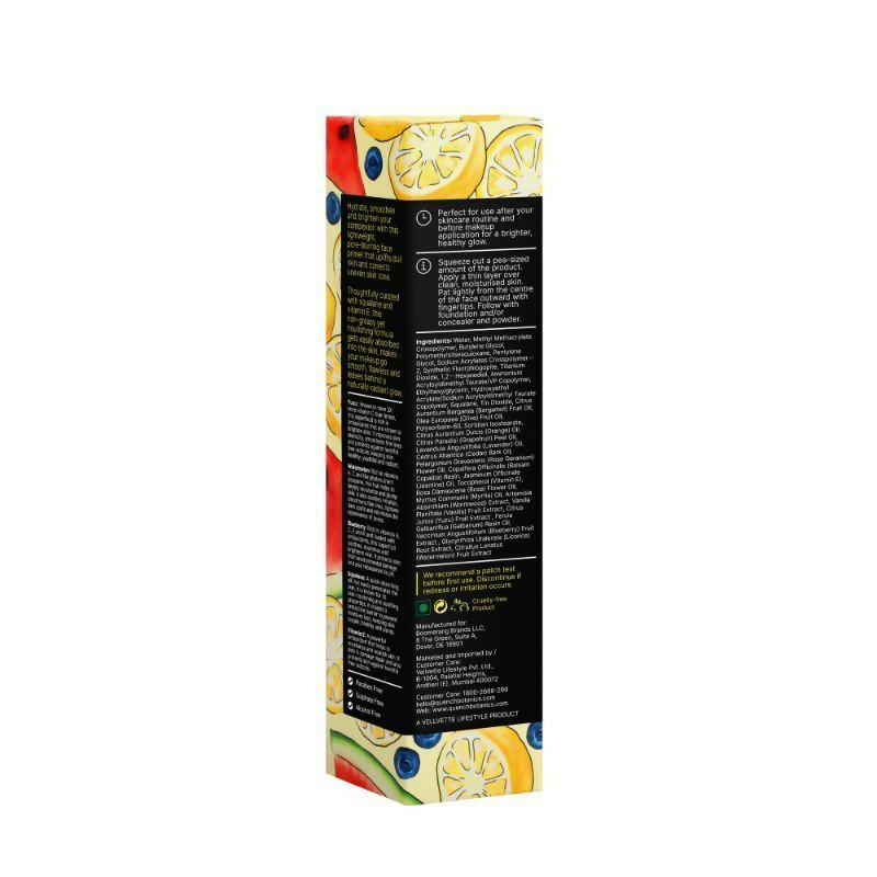 Quench Vitamin C Brightening Primer with Yuzu Extracts & Hydrates & Brightens Skin