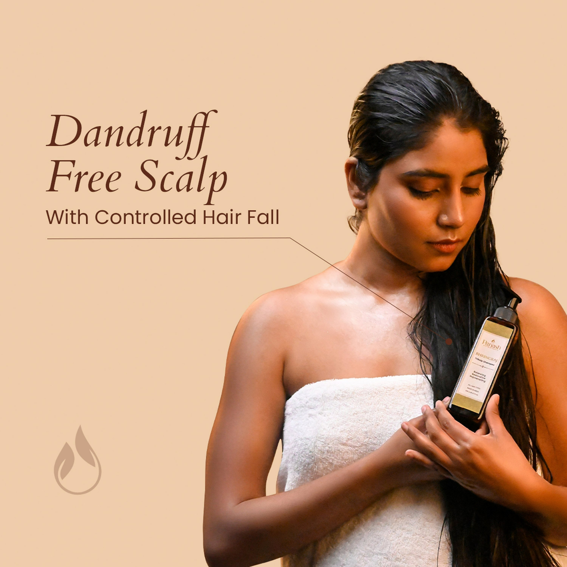 Panash Bhringraj Trikalp Hair Shampoo