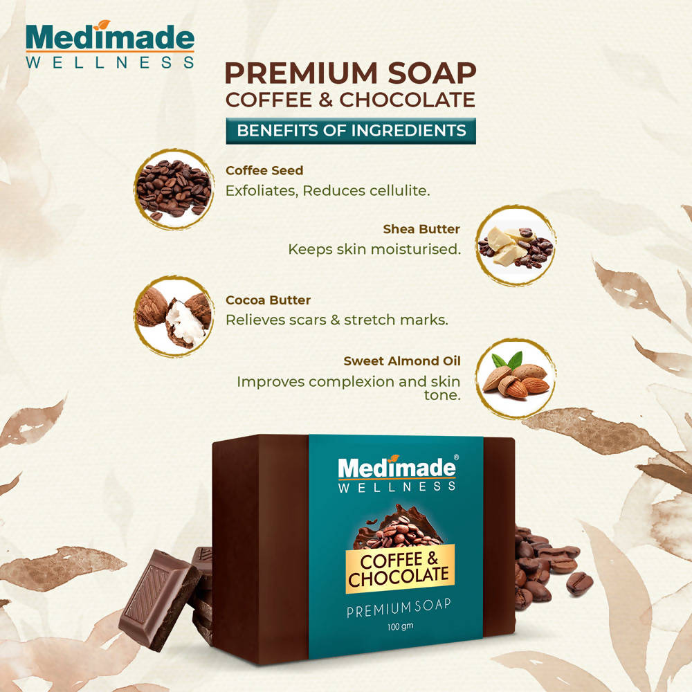 Medimade Wellness Coffee & Chocolate Premium Soap
