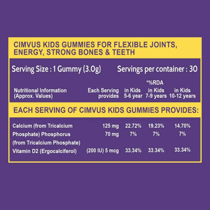 Carbamide Forte Calcium With Vitamin D Gummies - DrMediCart