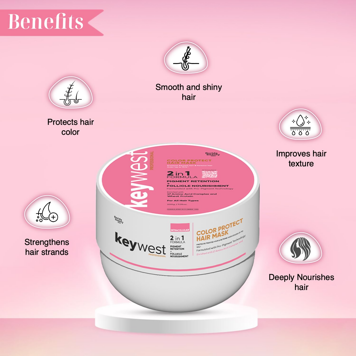 Keywest Professional Color Protect Hair Mask