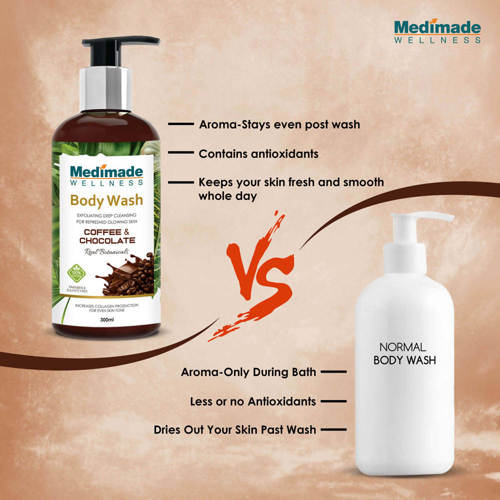 Medimade Wellness Coffee & Chocolate Body Wash - DrMediCart