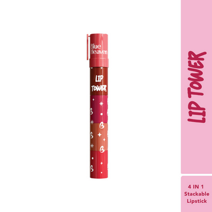 Blue Heaven Get Matte Lip Tower 4 - In - 1 Stackable Lipstick